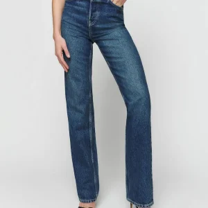 Cynthia High Rise Straight Jeans