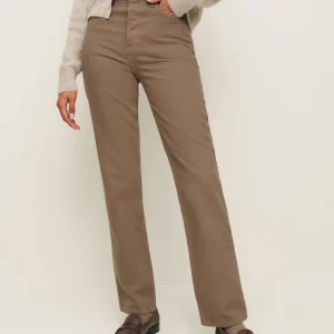 Cynthia High Rise Straight Jeans