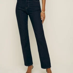 Cynthia High Rise Straight Jeans