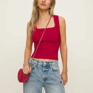 Julia Ribbed Sweater Tank