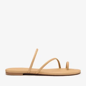 Ludo Toe Ring Strappy Flat Sandal