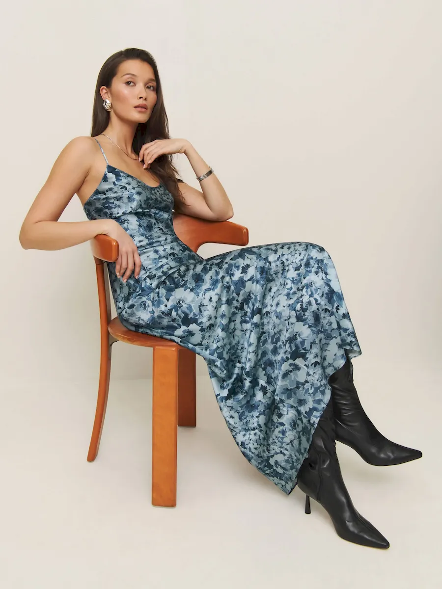 Parma Silk Dress - Image 2