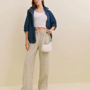 Petites Olina Linen Pant