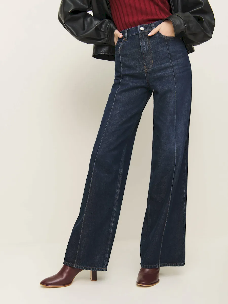 Cary High Rise Slouchy Wide Leg Jeans