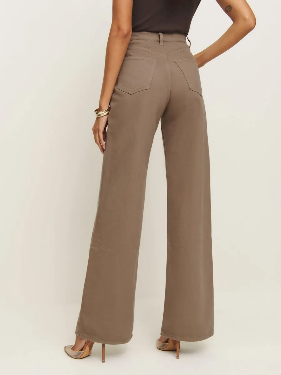 Cary High Rise Slouchy Wide Leg Jeans - Image 4