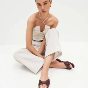 Mikki Twist Flat Sandal