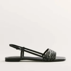 Millie Lattice Flat Sandal