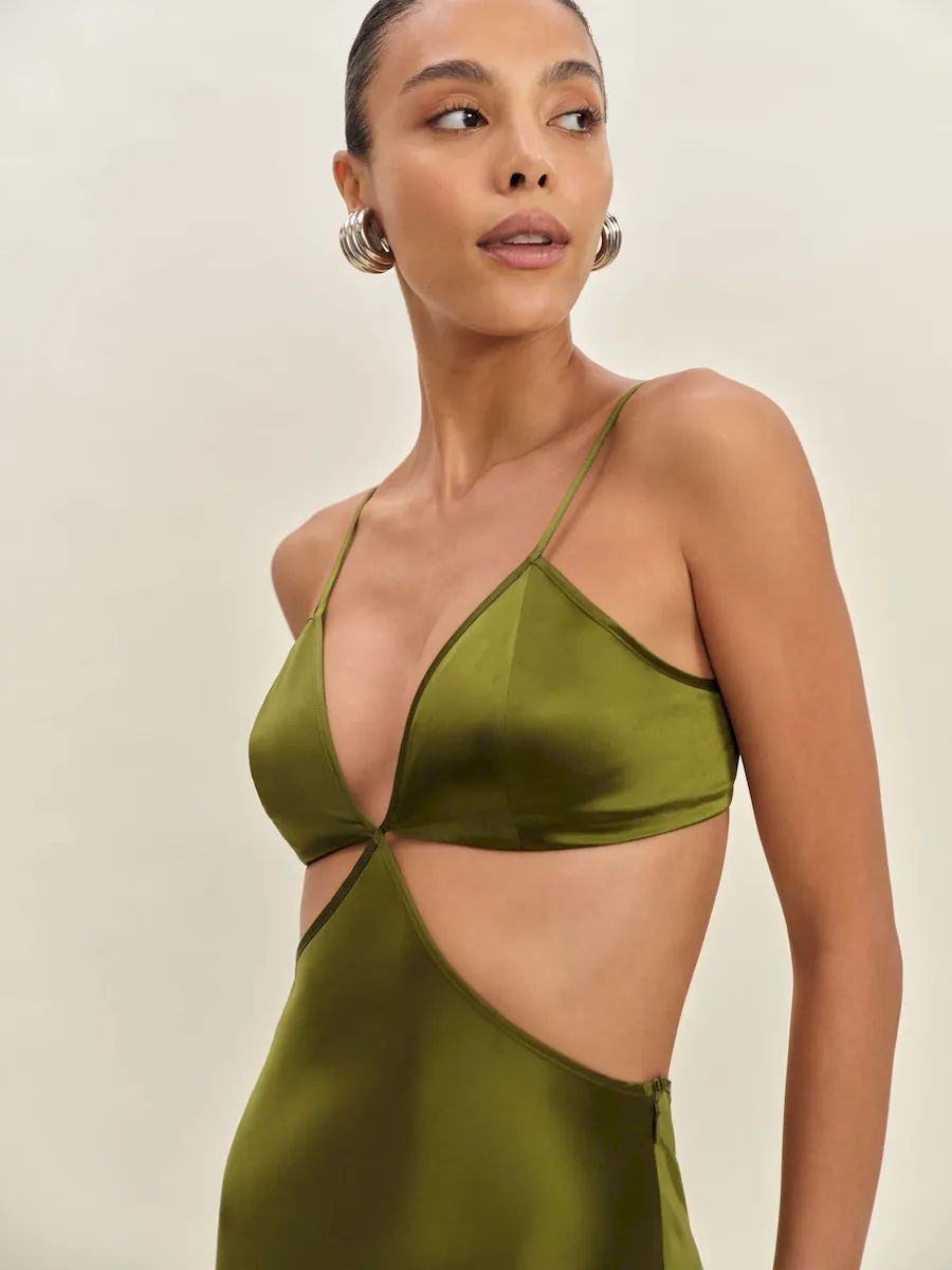 Poppies Silk Dress - Image 6