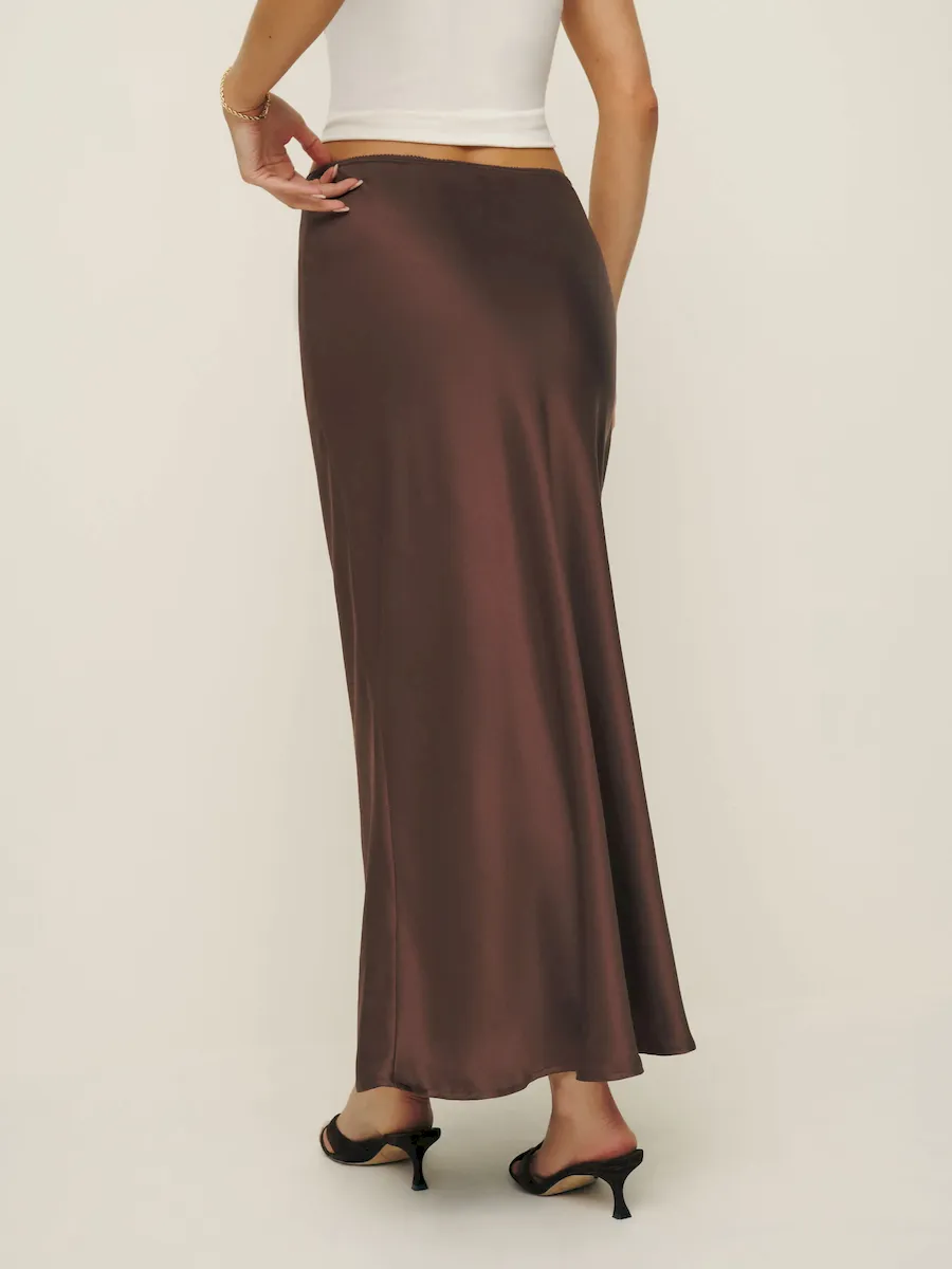 Layla Silk Skirt - Image 3
