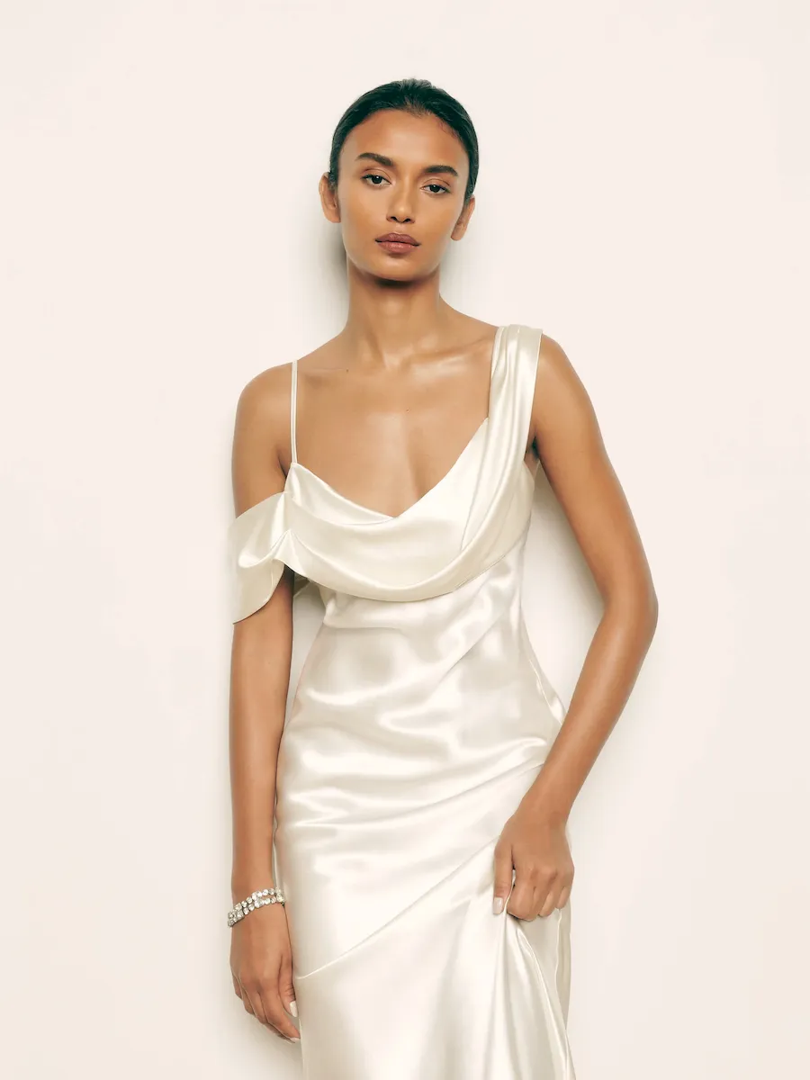 Ronda Silk Dress - Image 6