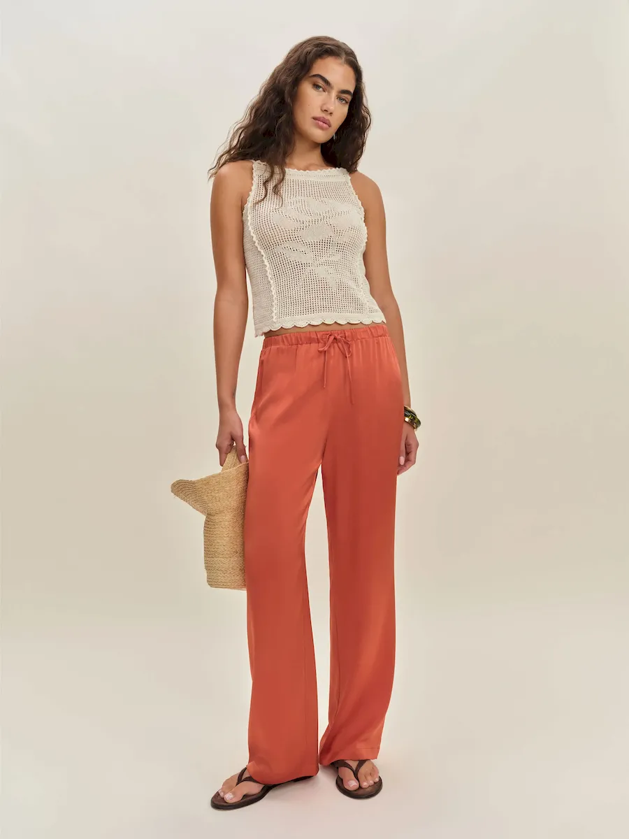 Olina Silk Pant - Image 2