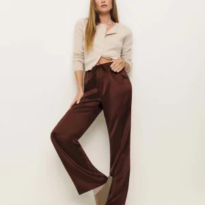 Petites Olina Silk Pant