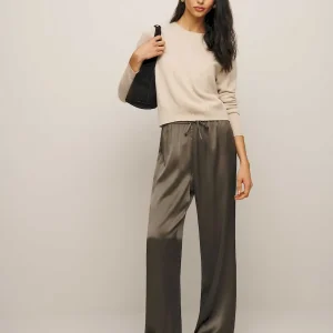 Petites Olina Silk Pant