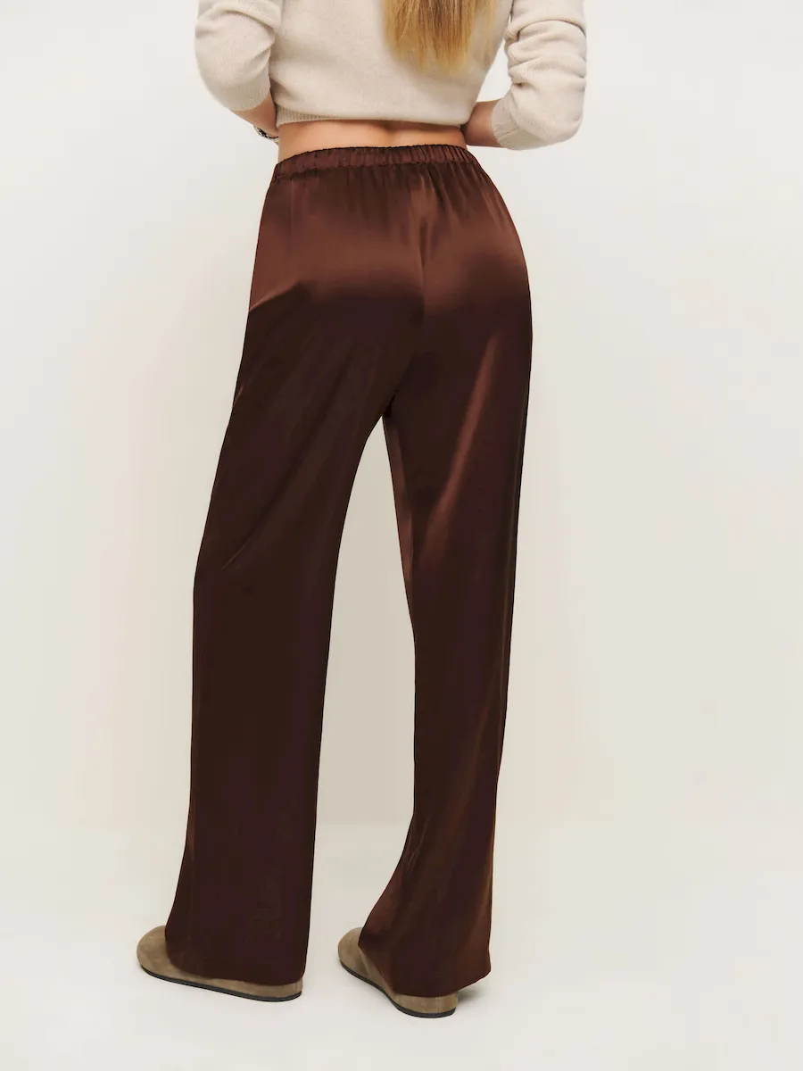 Petites Olina Silk Pant - Image 3