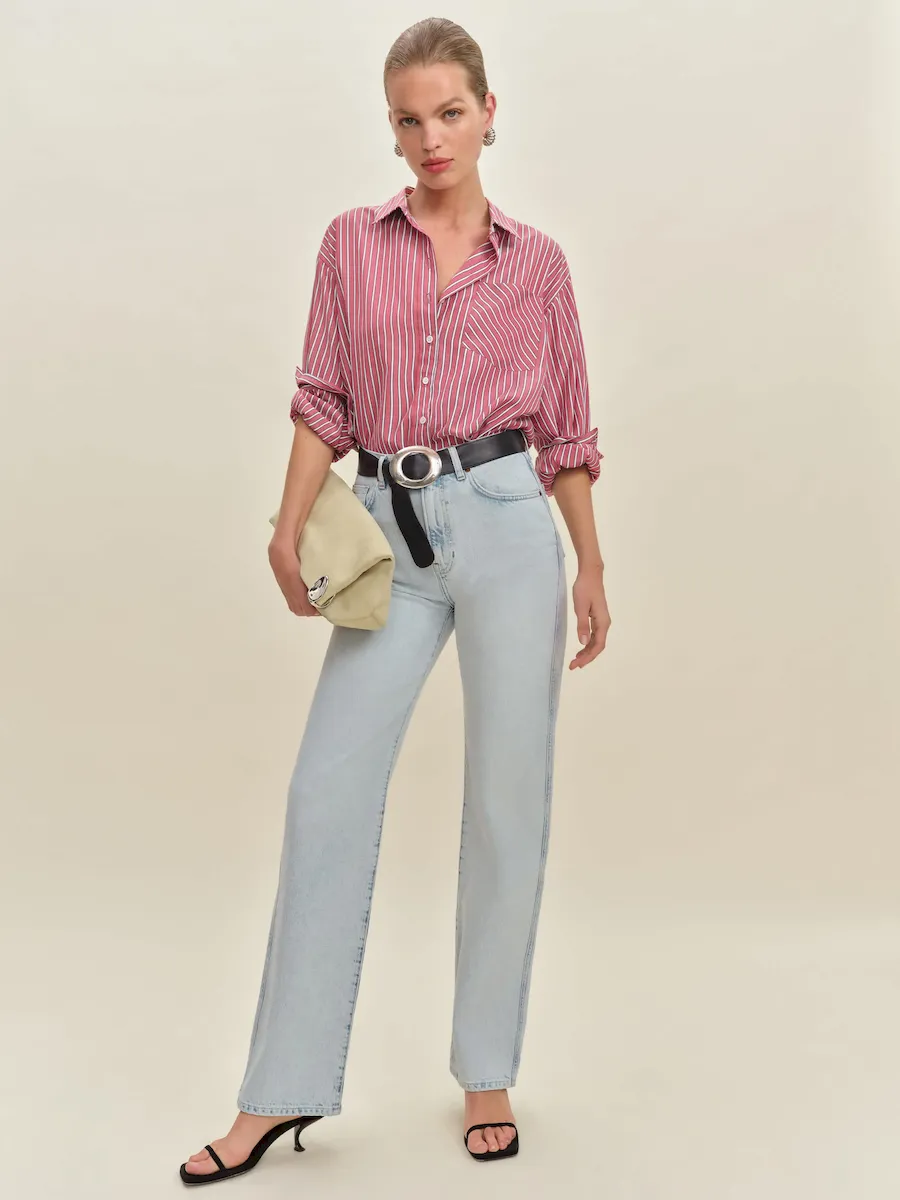 Val 90s Mid Rise Straight Jeans