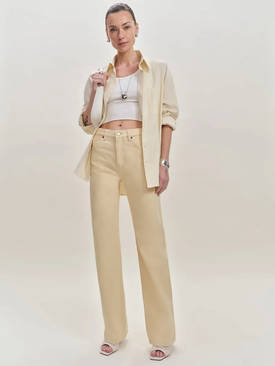 Val 90s Mid Rise Straight Jeans - Image 2