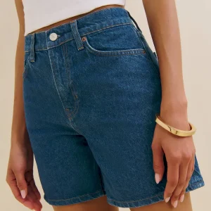 Raye Mid Rise 6” Relaxed Jean Shorts