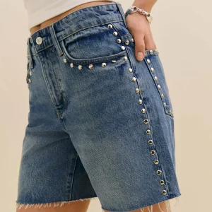 Raye Mid Rise 6” Relaxed Jean Shorts