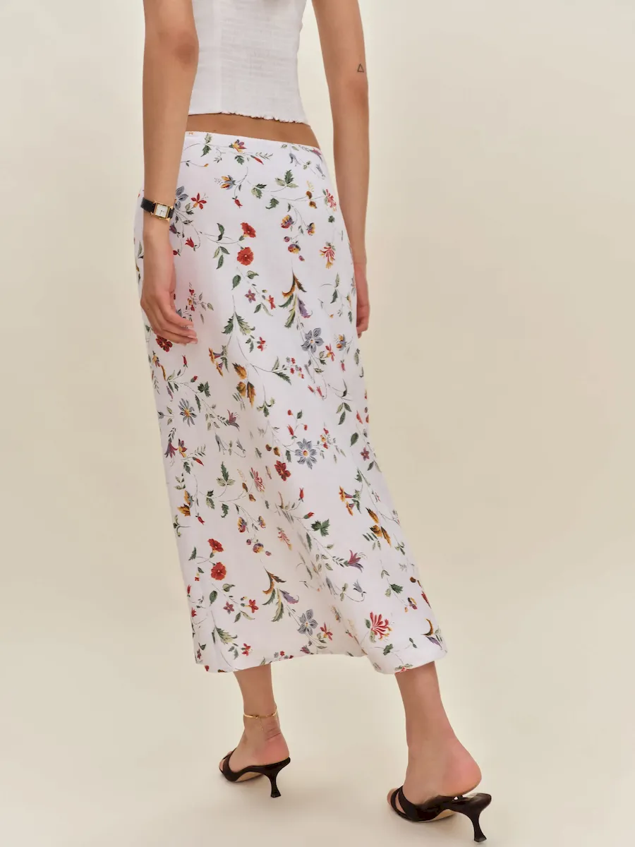 Layla Linen Skirt - Image 3