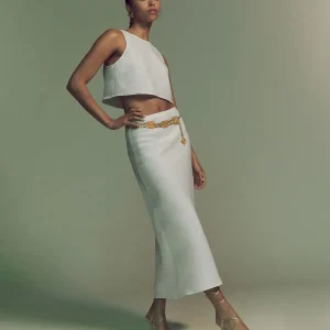 Petites Layla Linen Skirt