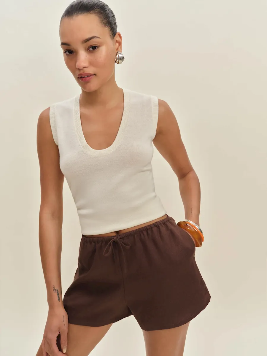 Zoey Linen Short