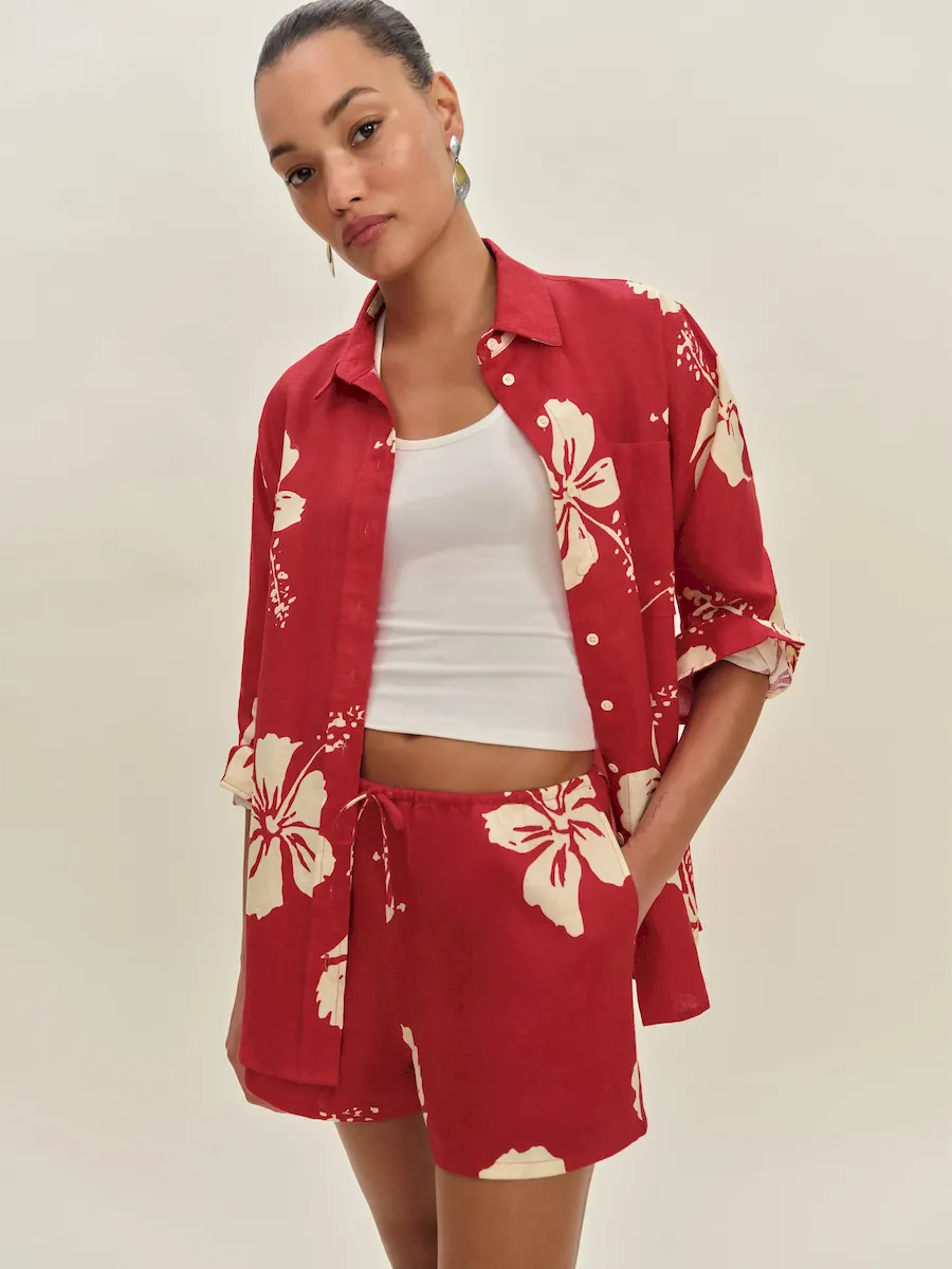 Zoey Linen Short - Image 2