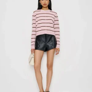 Clara Cashmere Crew Cardigan