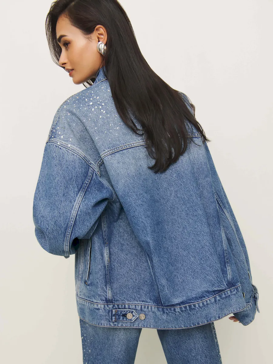 Brooks Oversized Denim Jacket - Image 3