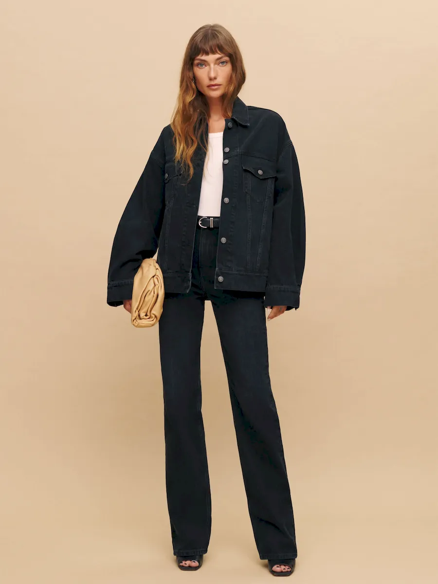 Brooks Oversized Denim Jacket - Image 4