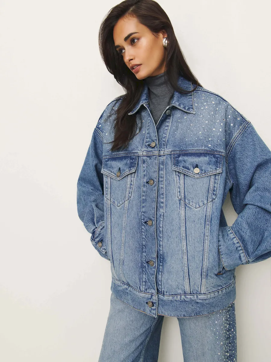 Brooks Oversized Denim Jacket - Image 5