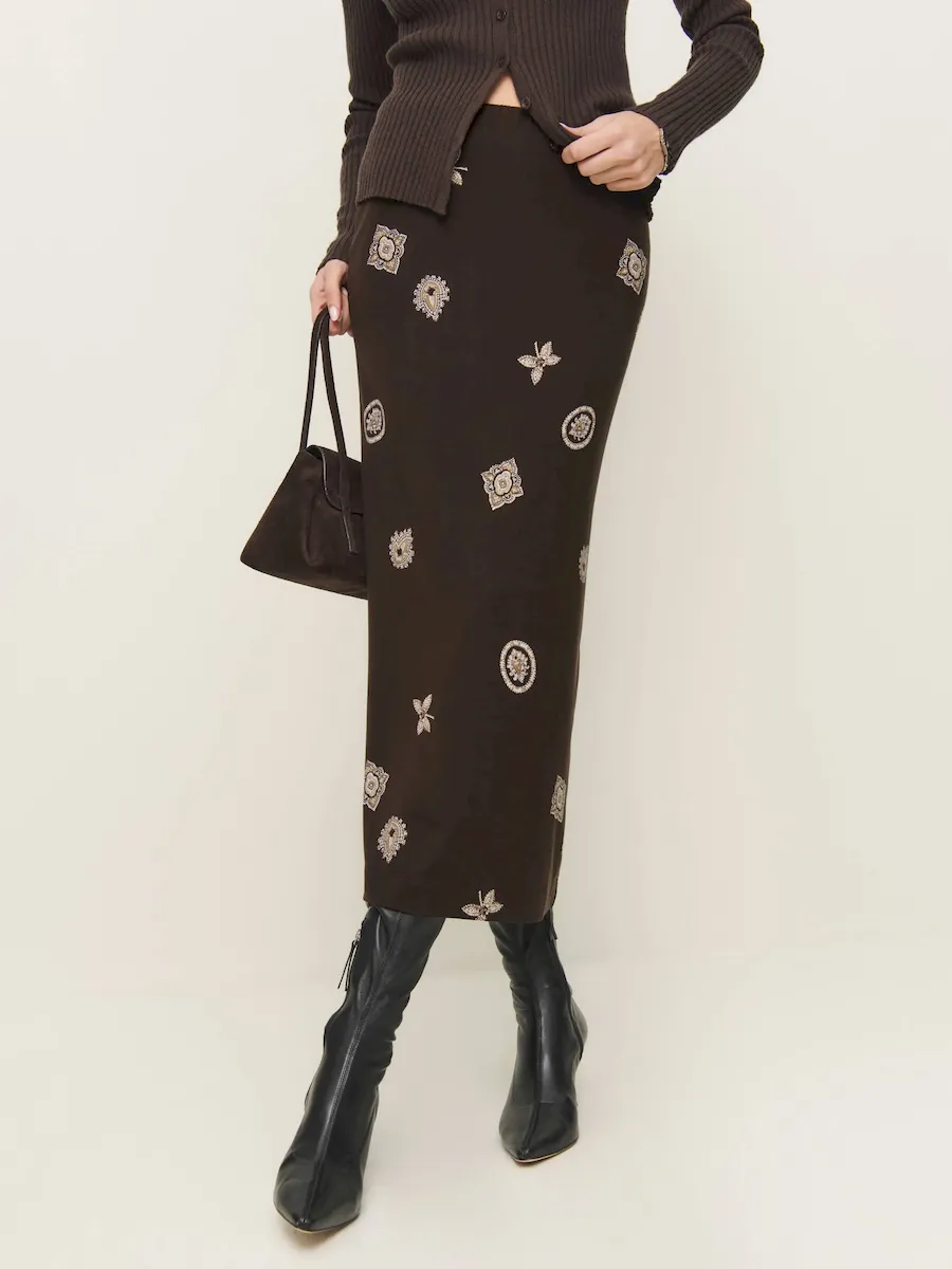 Maria Knit Skirt - Image 2