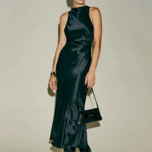 Petites Casette Silk Dress