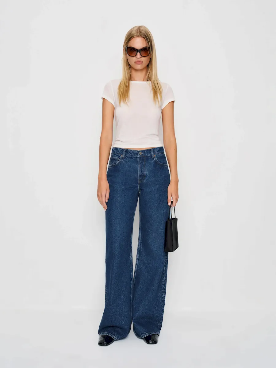 Cary Low Rise Slouchy Wide Leg Jeans