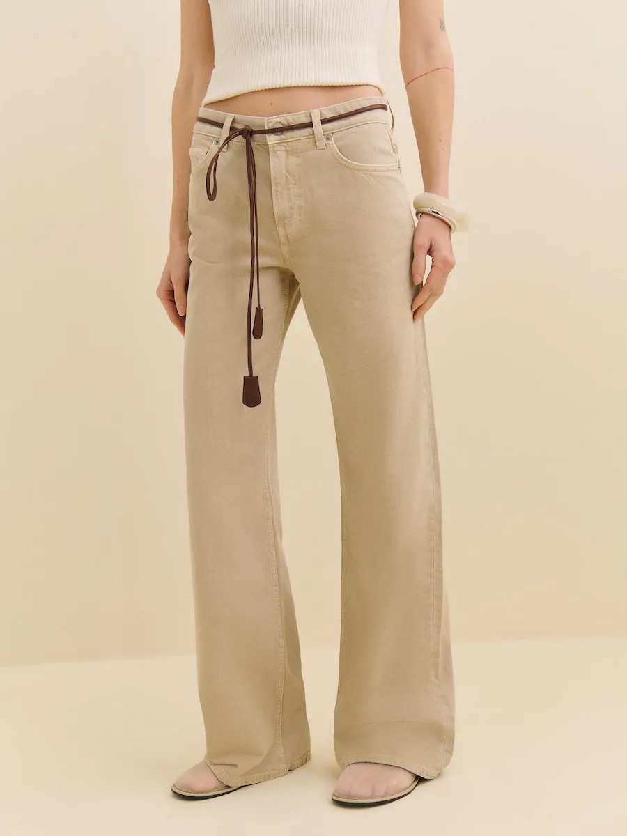 Cary Low Rise Slouchy Wide Leg Jeans