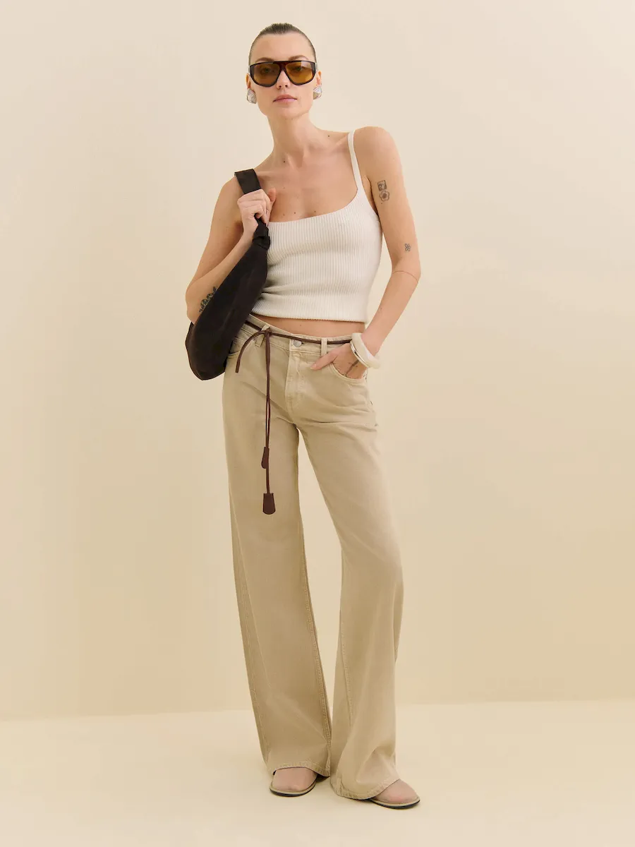 Cary Low Rise Slouchy Wide Leg Jeans - Image 2