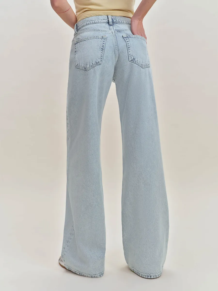 Cary Low Rise Slouchy Wide Leg Jeans - Image 3