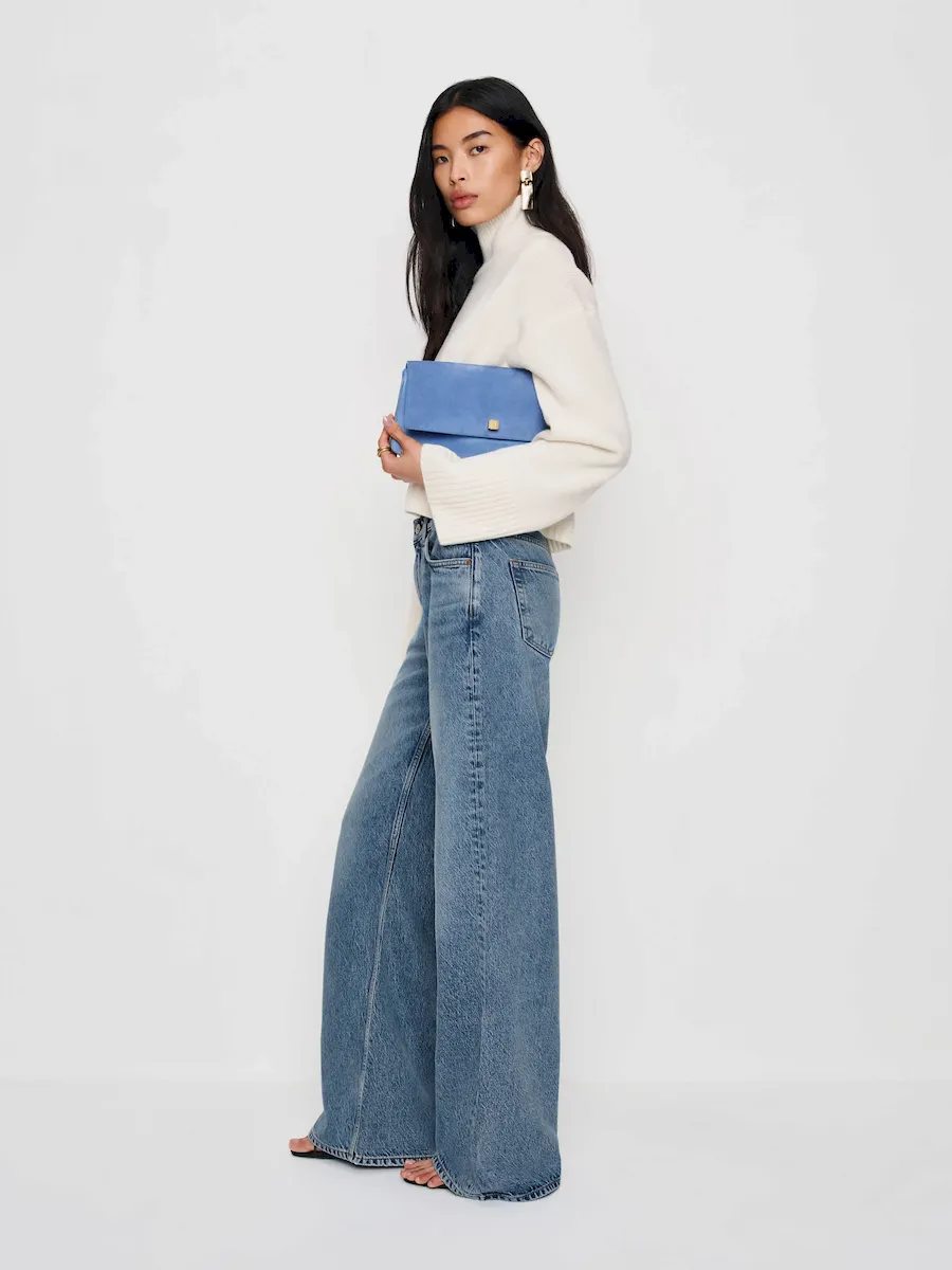 Cary Low Rise Slouchy Wide Leg Jeans - Image 4
