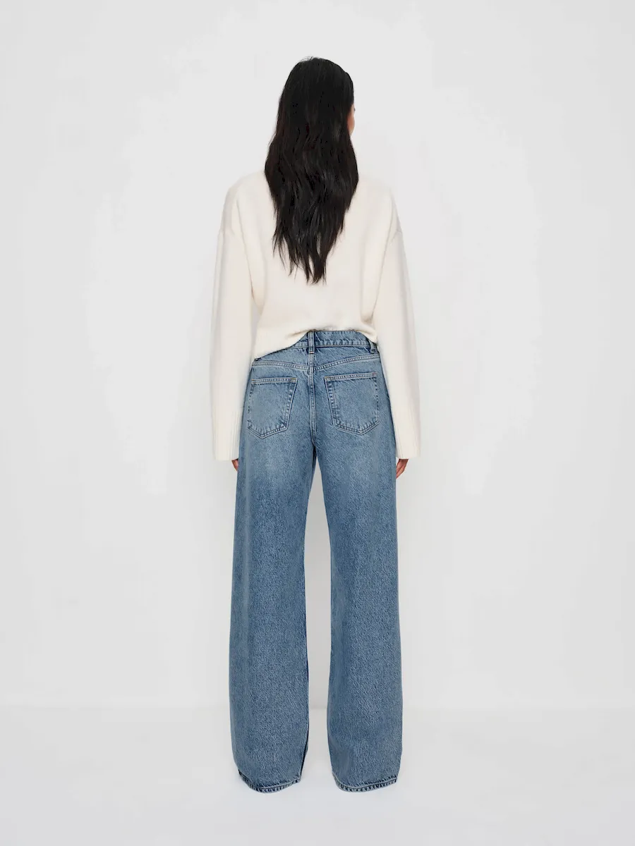 Cary Low Rise Slouchy Wide Leg Jeans - Image 5