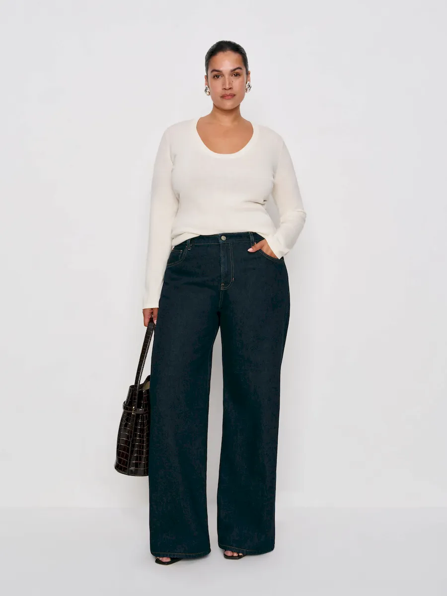 Cary Low Rise Slouchy Wide Leg Jeans - Image 5