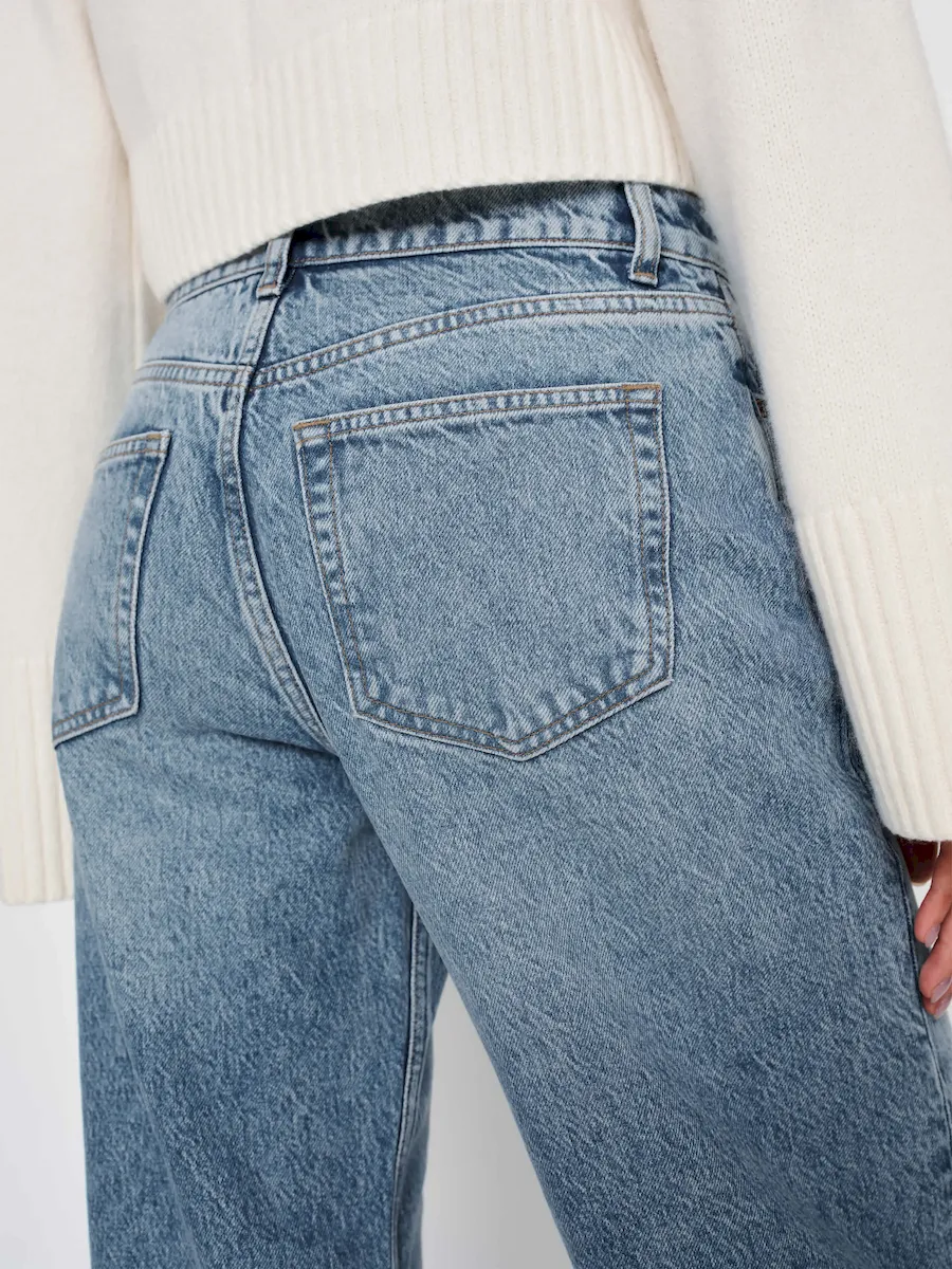 Cary Low Rise Slouchy Wide Leg Jeans - Image 6