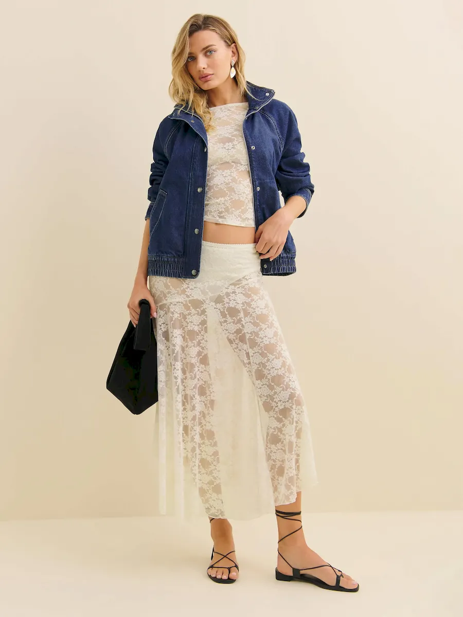 Adriano Lace Knit Top - Image 3