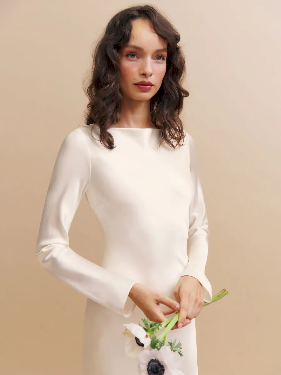 Adwen Silk Dress - Image 7