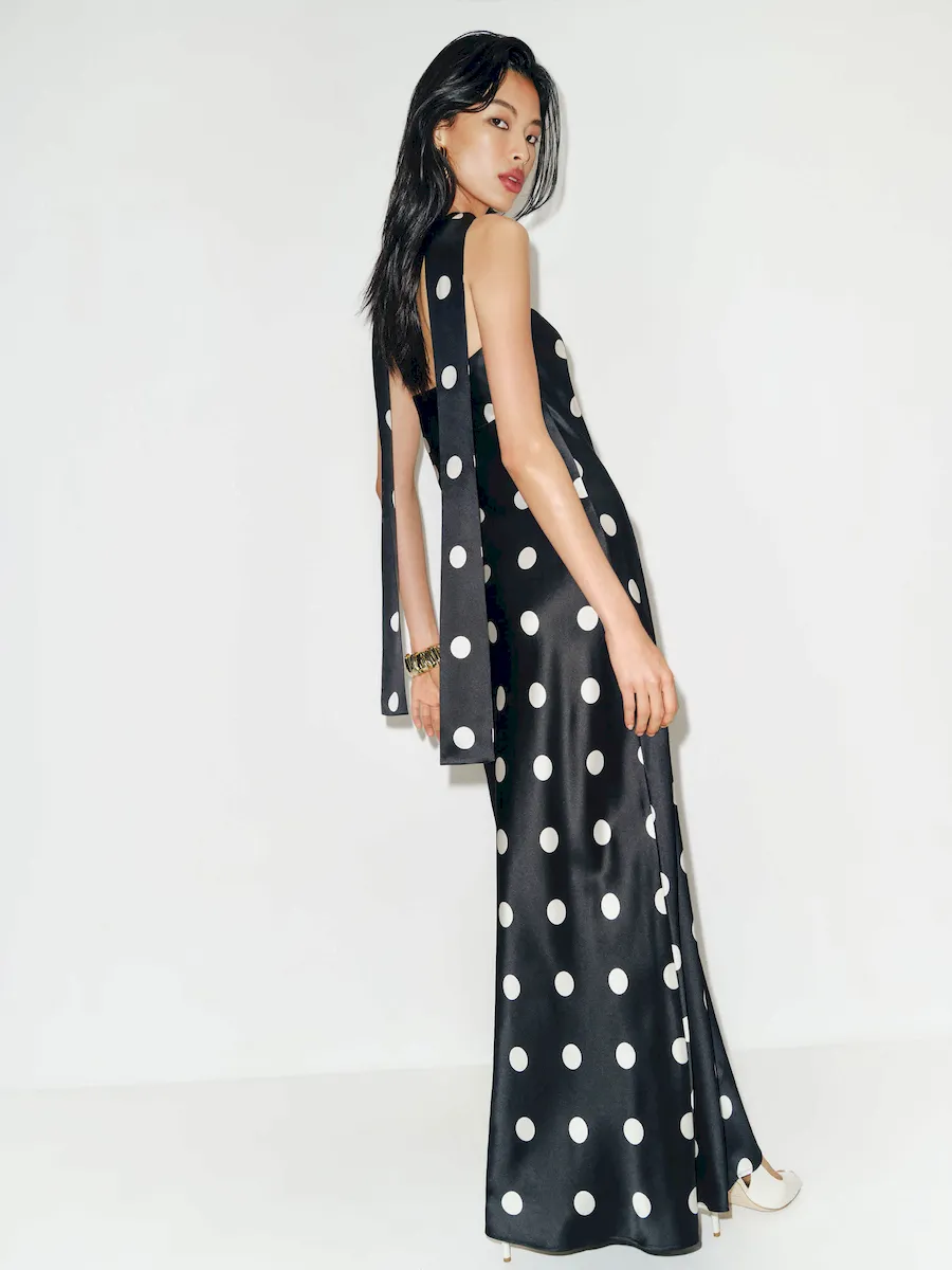 Oren Silk Dress - Image 4