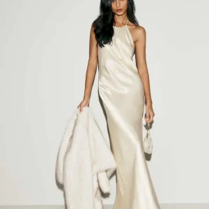 Petites Jeany Silk Dress