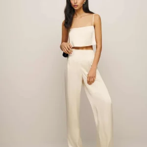 Cleo Satin Two Piece