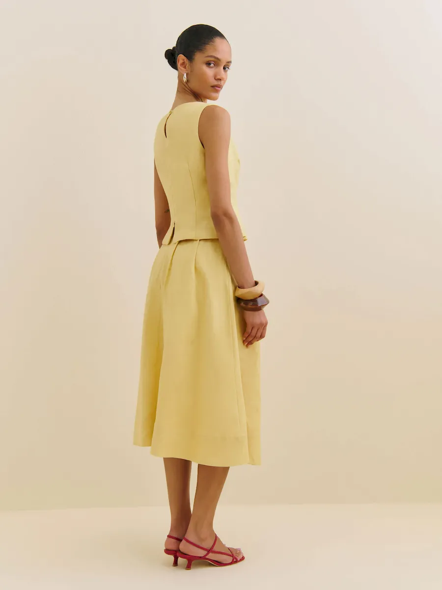 Moya Linen Two Piece - Image 4