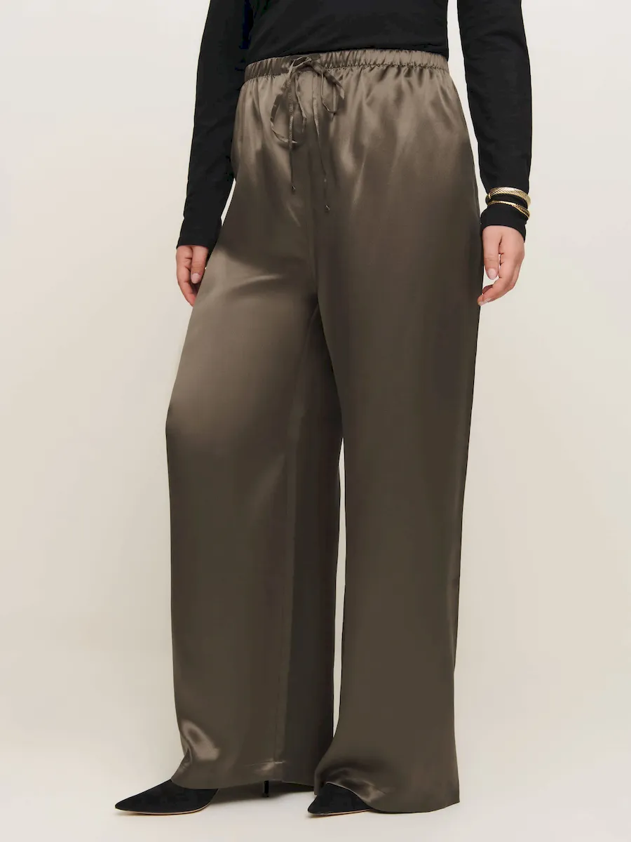 Olina Silk Pant Es - Image 2