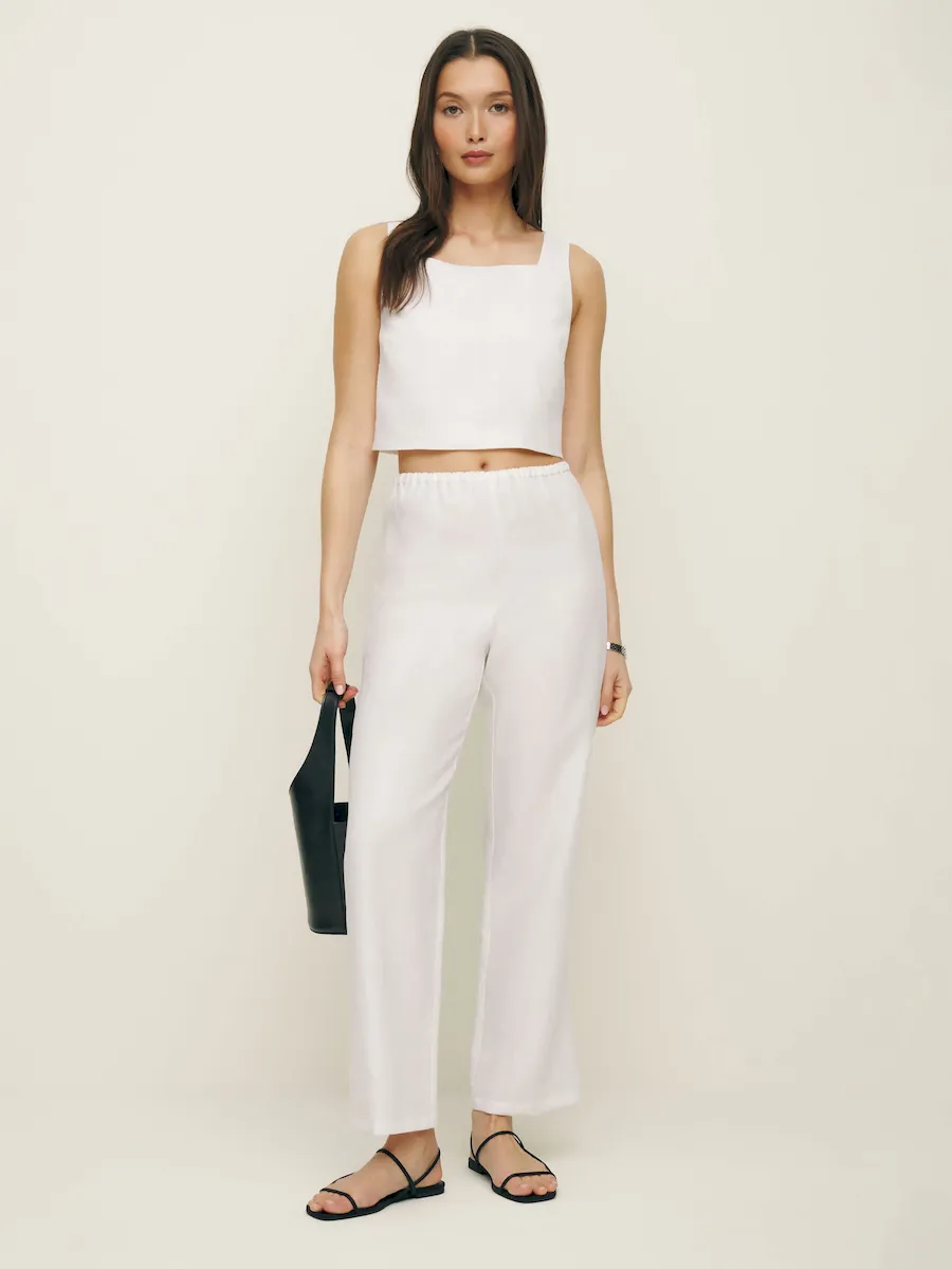 Saige Linen Top - Image 4