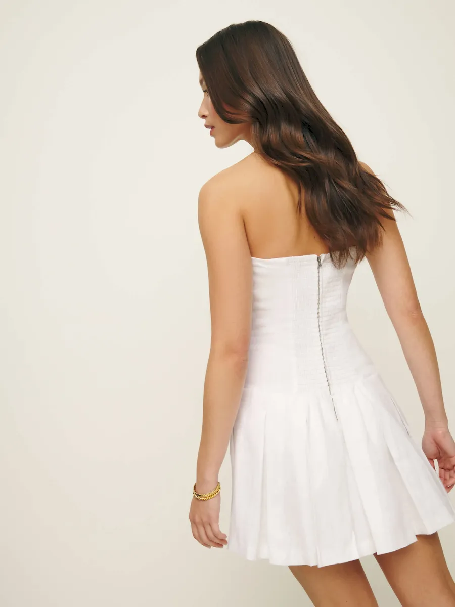 Isabeli Linen Dress - Image 3