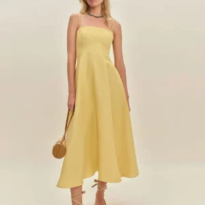 Monette Linen Dress
